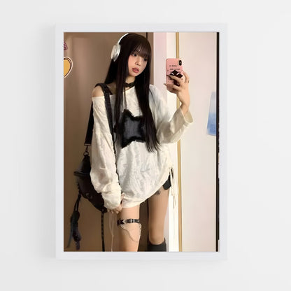 ap-y2k fashion-2 cadre Blanc