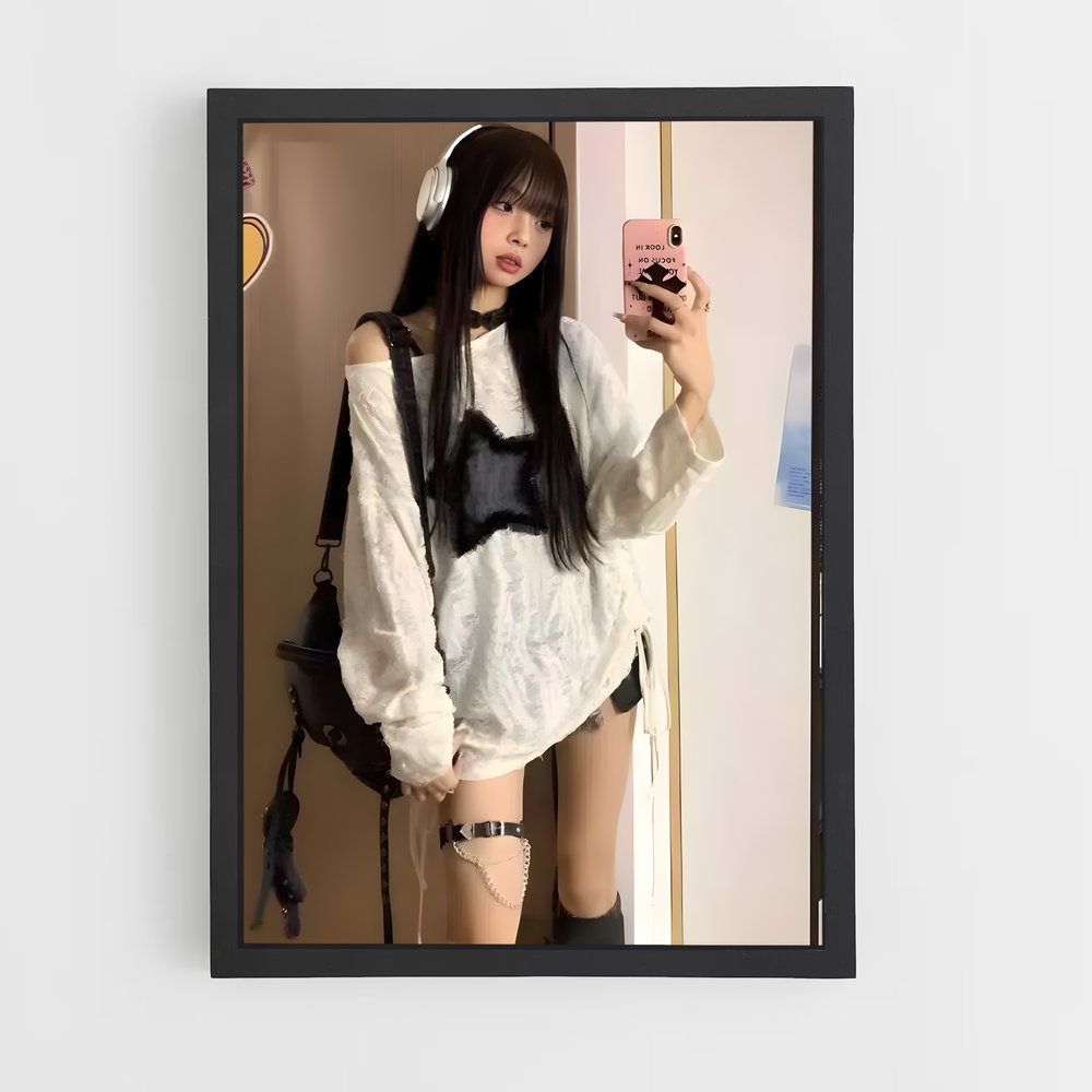 ap-y2k fashion-2 cadre Noir