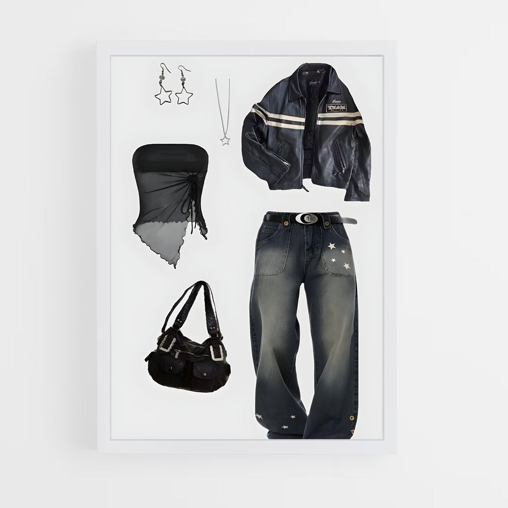 ap-y2k fashion-4 cadre Blanc