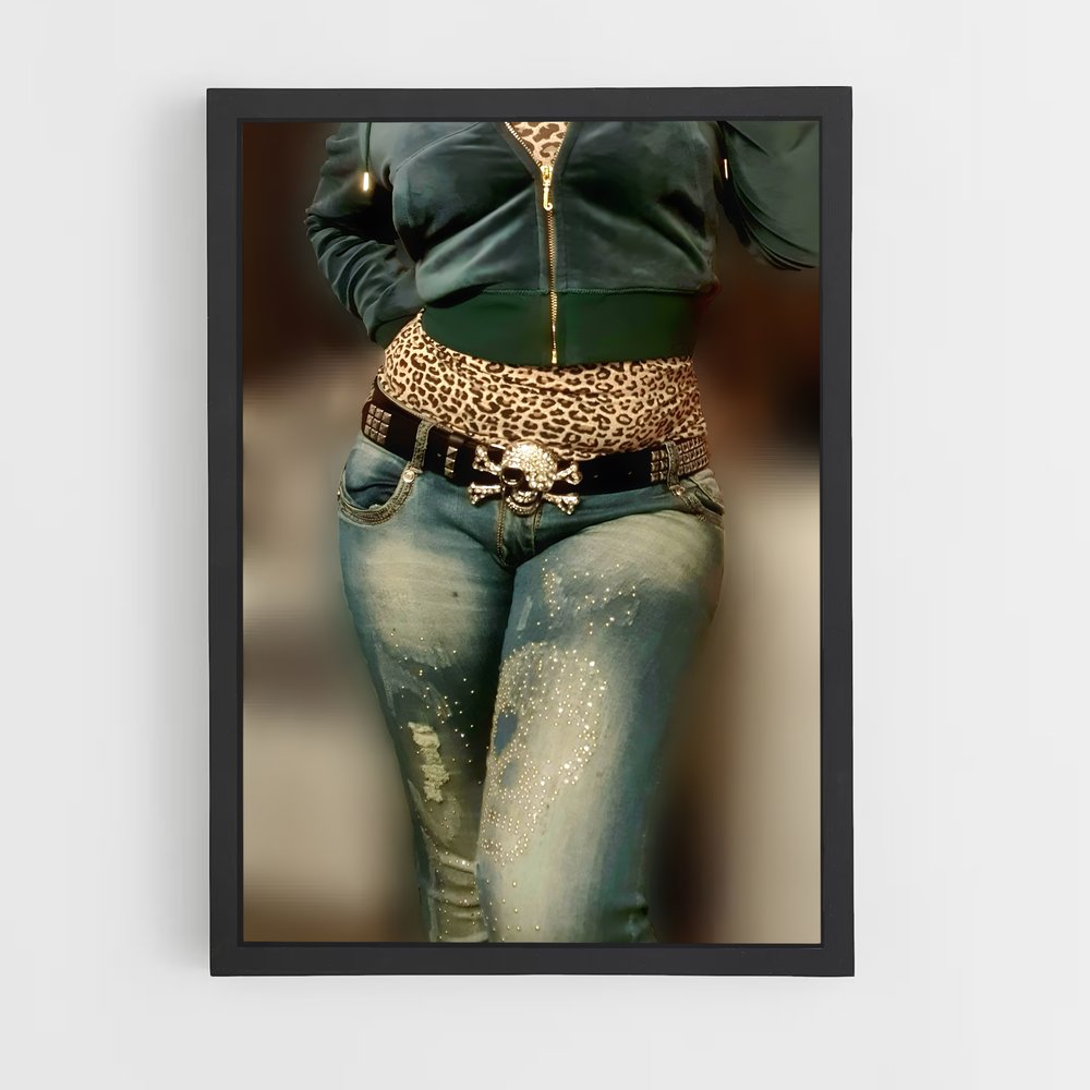 ap-y2k fashion-6 cadre Noir