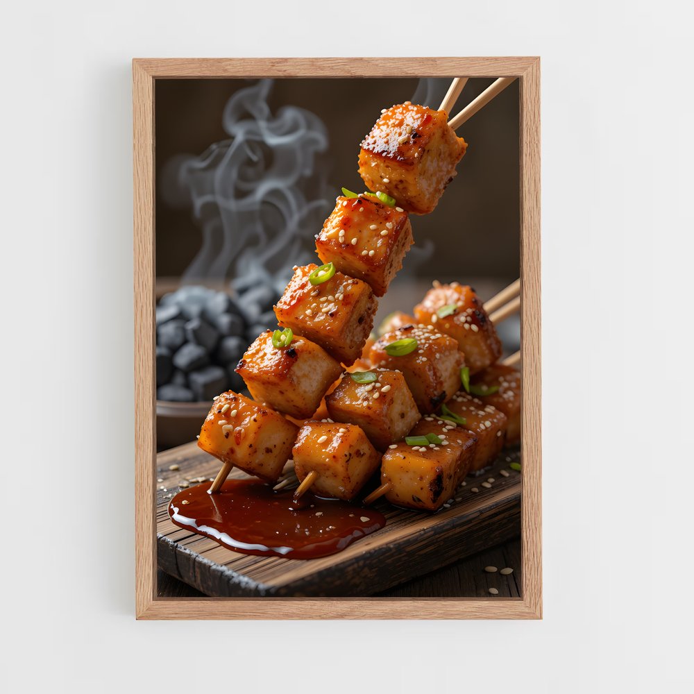 ap-yakitori-2 cadre Bois clair
