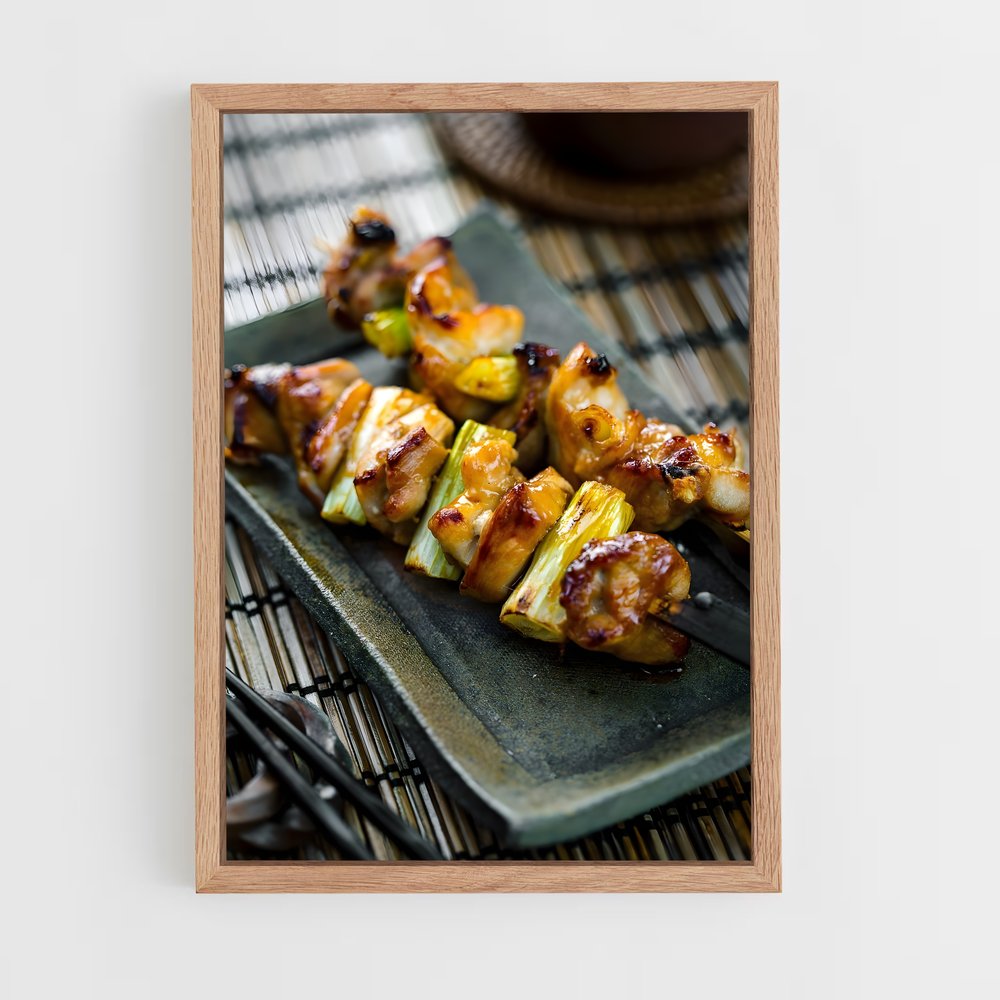 ap-yakitori-6 cadre Bois clair