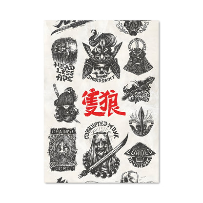 Poster Esprit Yakuza