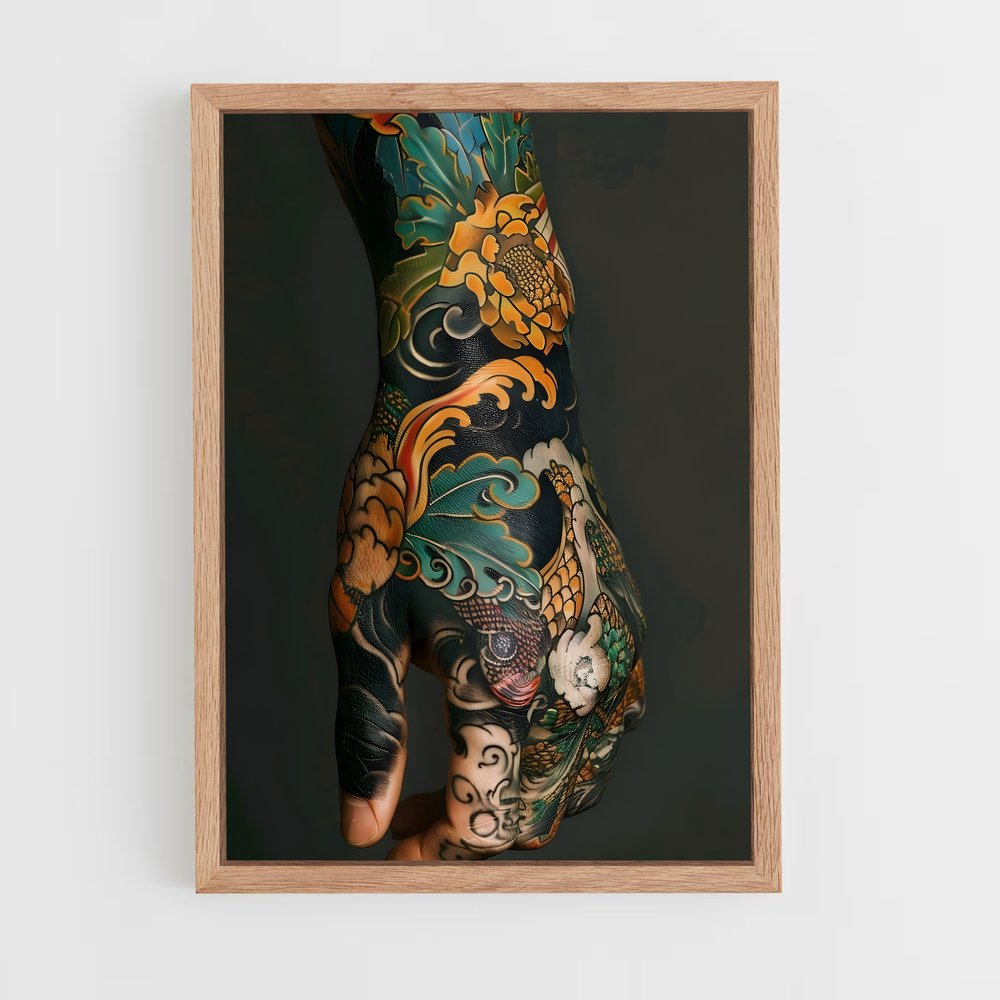 ap-yakuza tattoos-1 cadre Bois clair