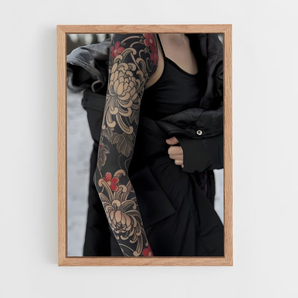 ap-yakuza tattoos-5 cadre Bois clair