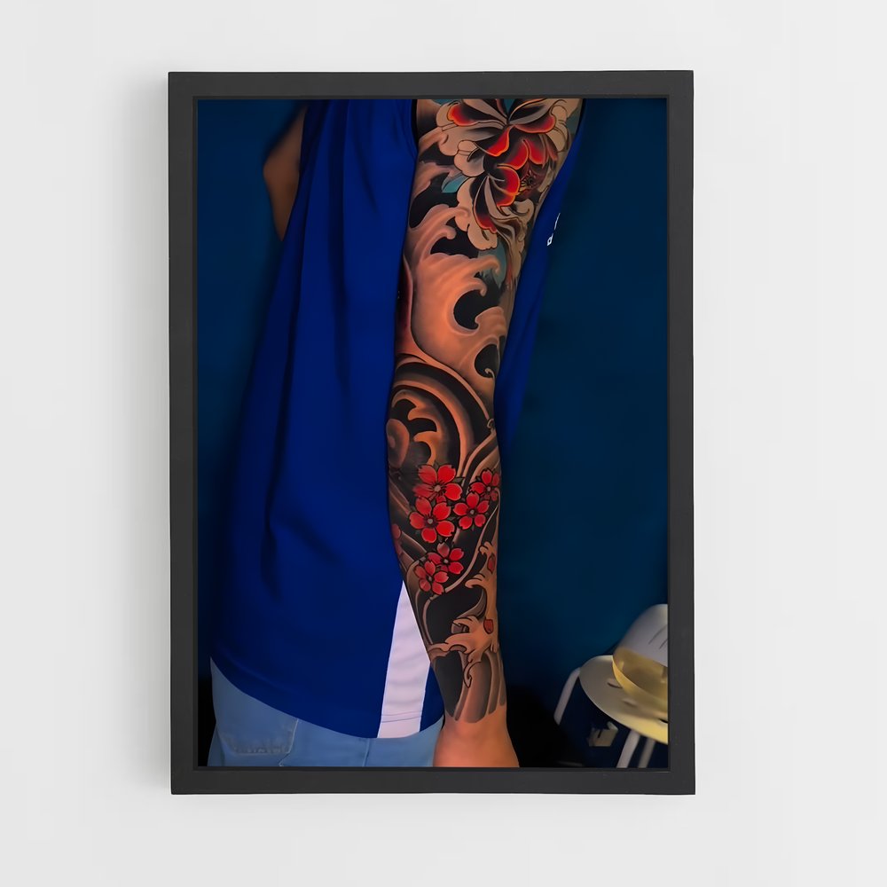 ap-yakuza tattoos-8 cadre Noir