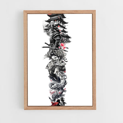 ap-yakuza tattoos-9 cadre Bois clair