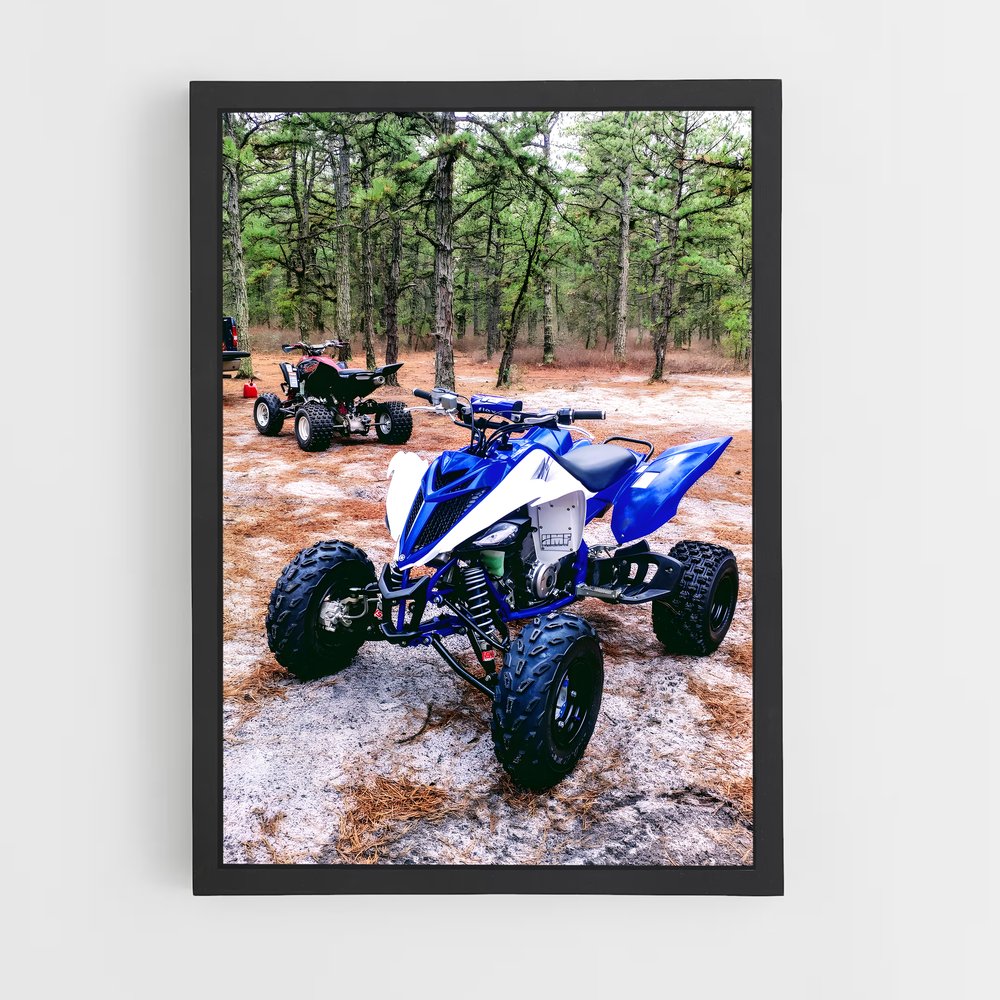 ap-yamaha raptor-1 cadre Noir