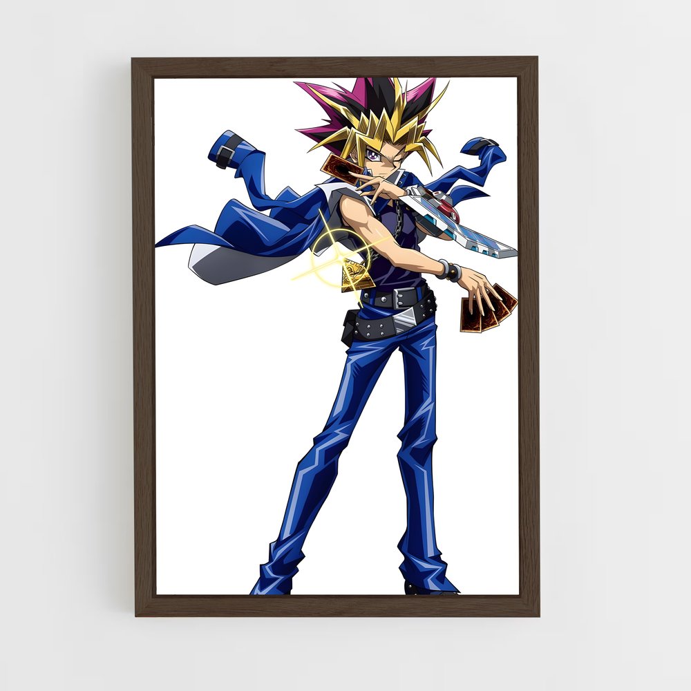 ap-yami yugi-1 cadre Bois foncé