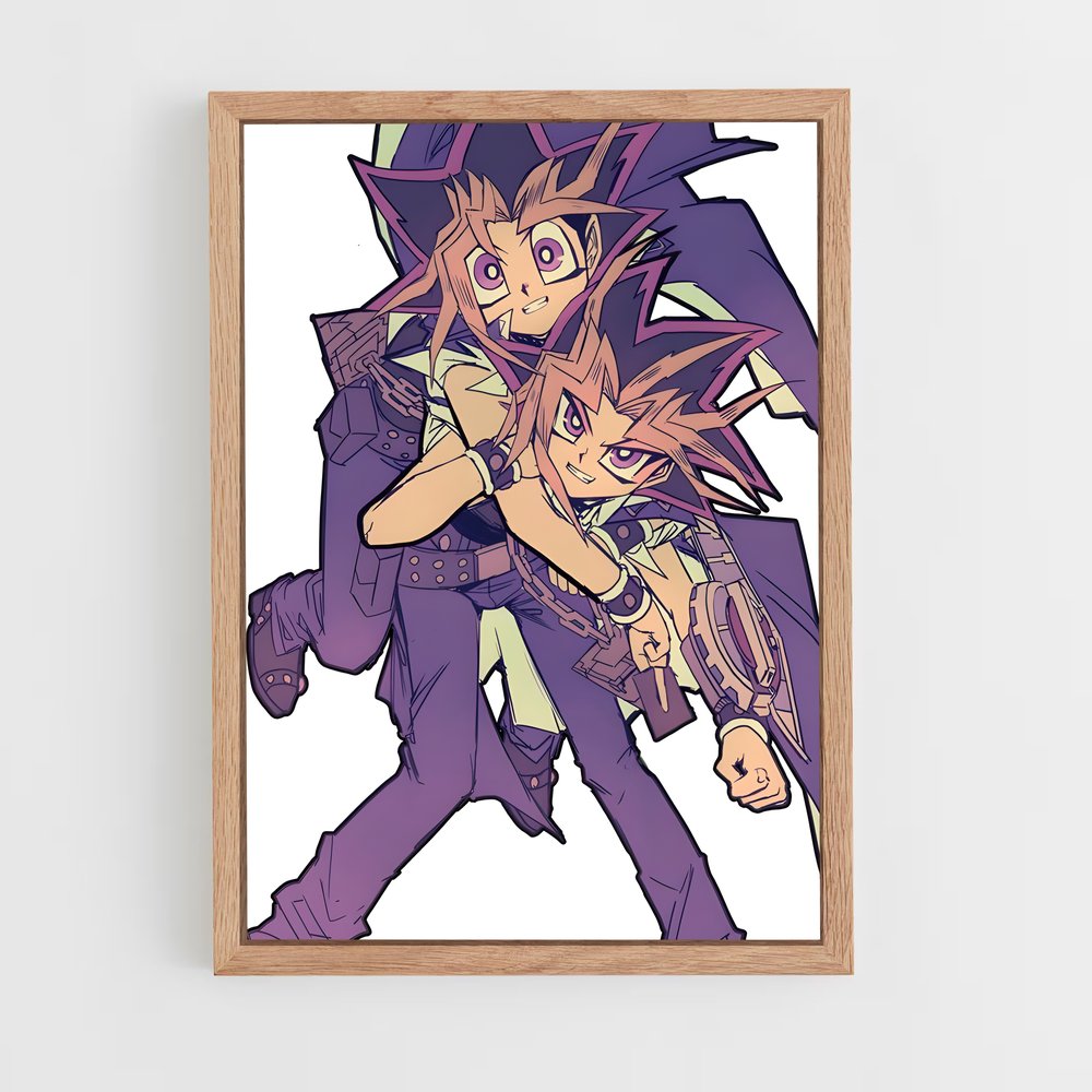 ap-yami yugi-5 cadre Bois clair