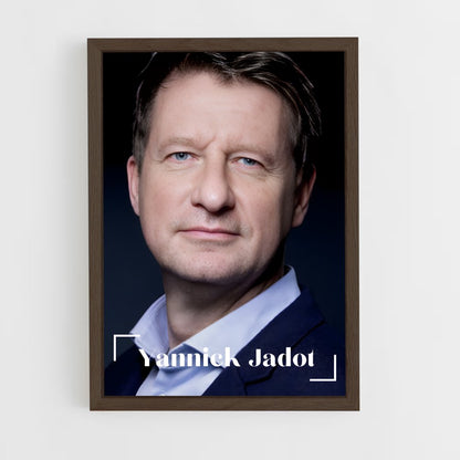 ap-yannick jadot-1 cadre Bois foncé