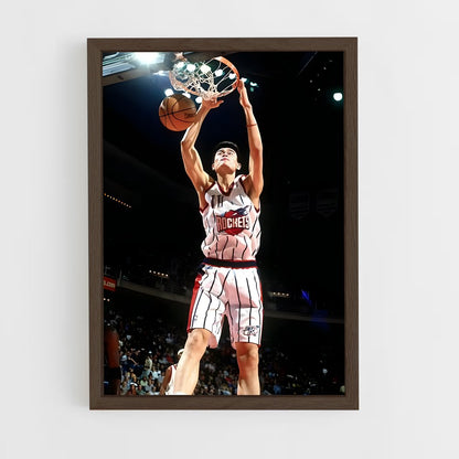 ap-yao ming-2 cadre Bois foncé