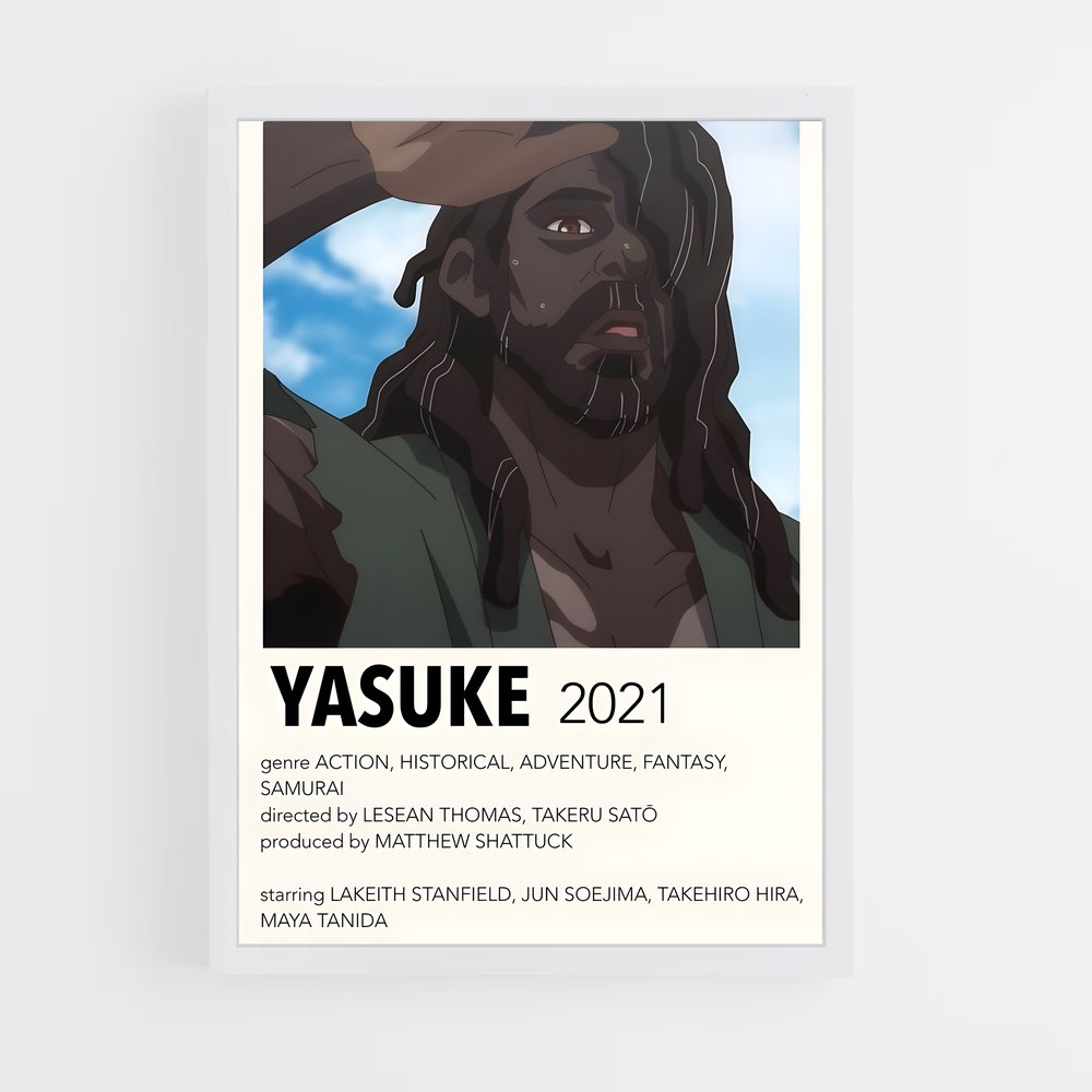 ap-yasuke samurai-2 cadre Blanc