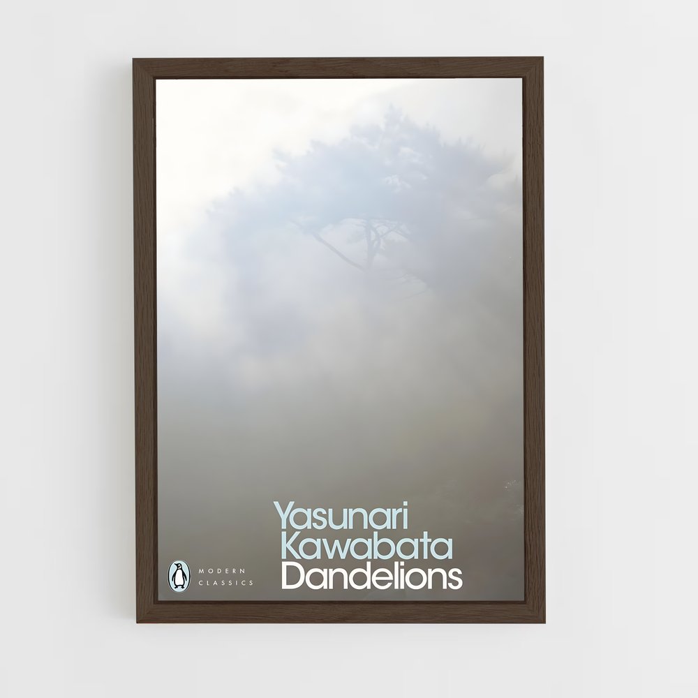ap-yasunari kawabata-3 cadre Bois foncé