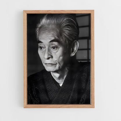ap-yasunari kawabata-7 cadre Bois clair