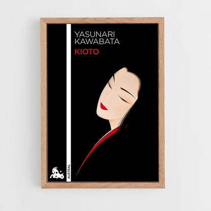 ap-yasunari kawabata-9 cadre Bois clair