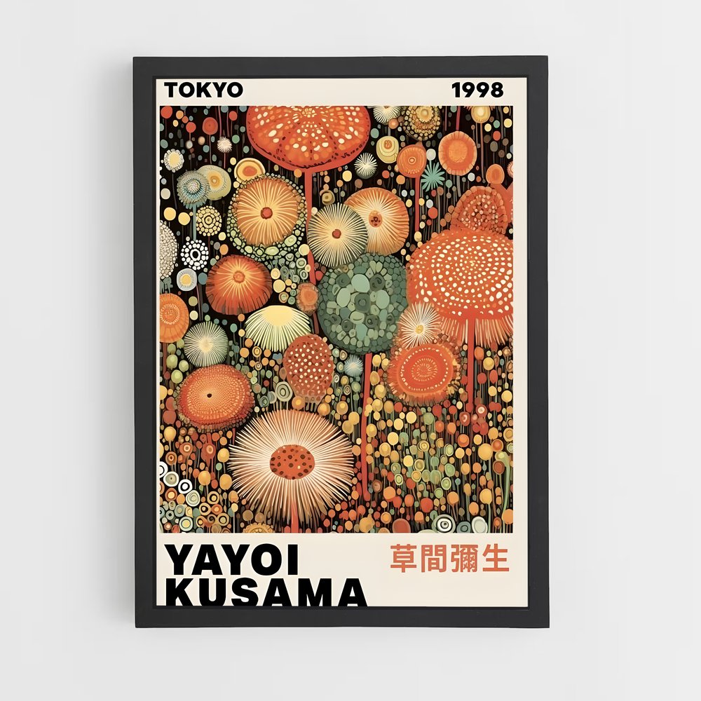 ap-yayoi kusama-4 cadre Noir