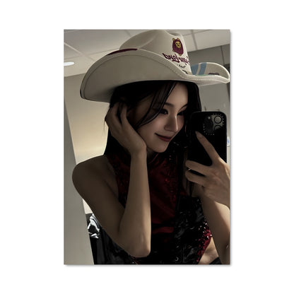 Poster Selfie au Far West