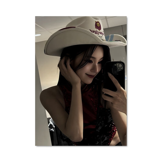 Poster Selfie au Far West