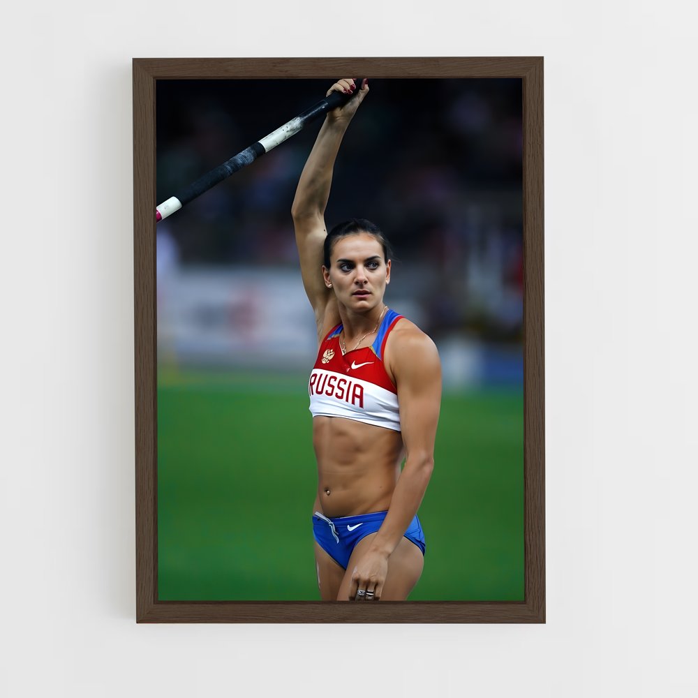 ap-yelena isinbayeva-2 cadre Bois foncé