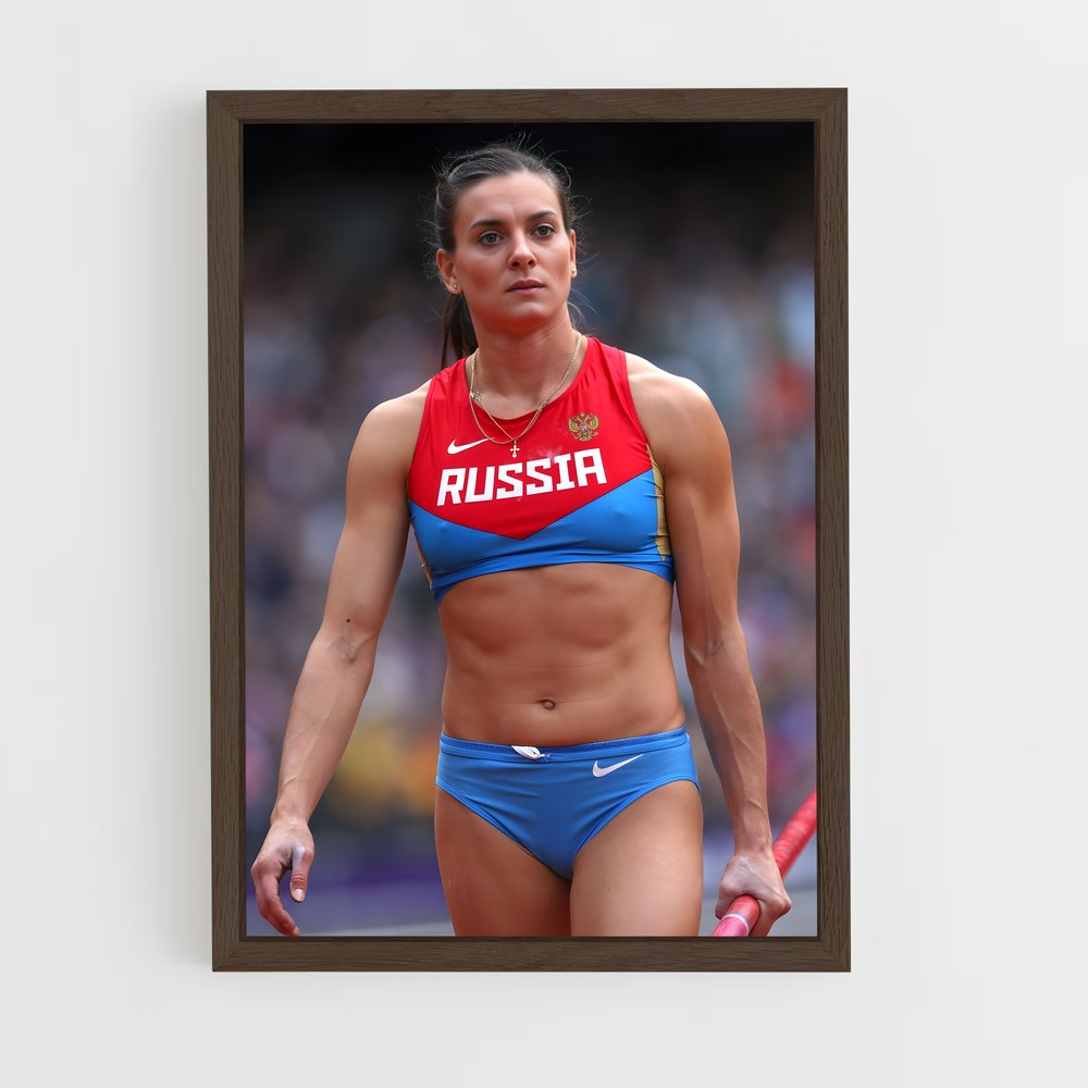 ap-yelena isinbayeva-3 cadre Bois foncé