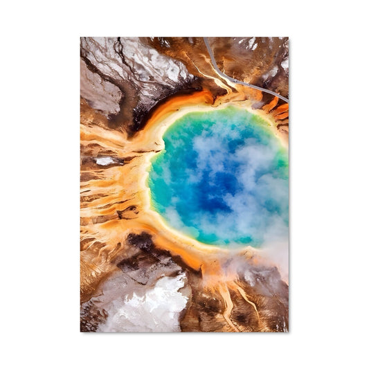 Poster Cratère Céleste