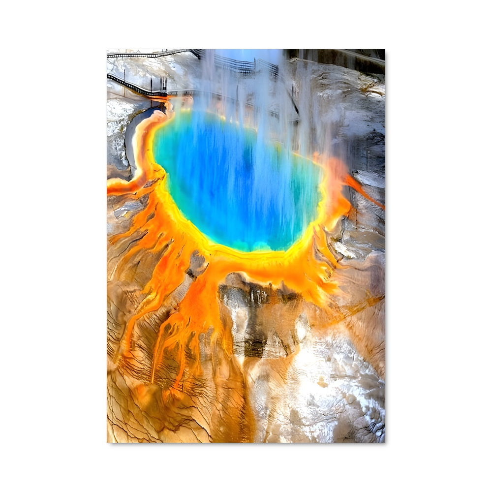 Volcano Enchanted Enchanted Crater Poster β Aesthetic Posters
