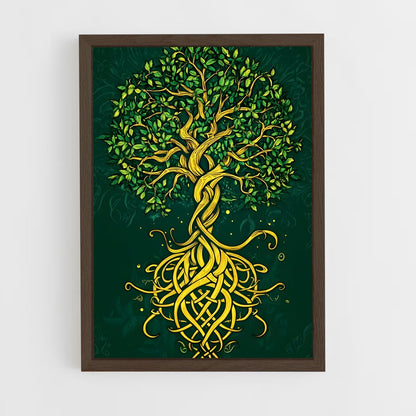 ap-yggdrasil-1 cadre Bois foncé