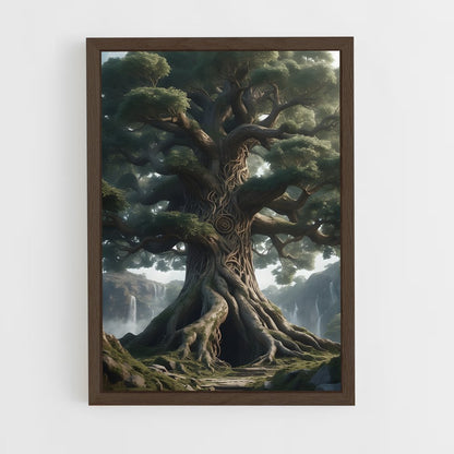 ap-yggdrasil-2 cadre Bois foncé