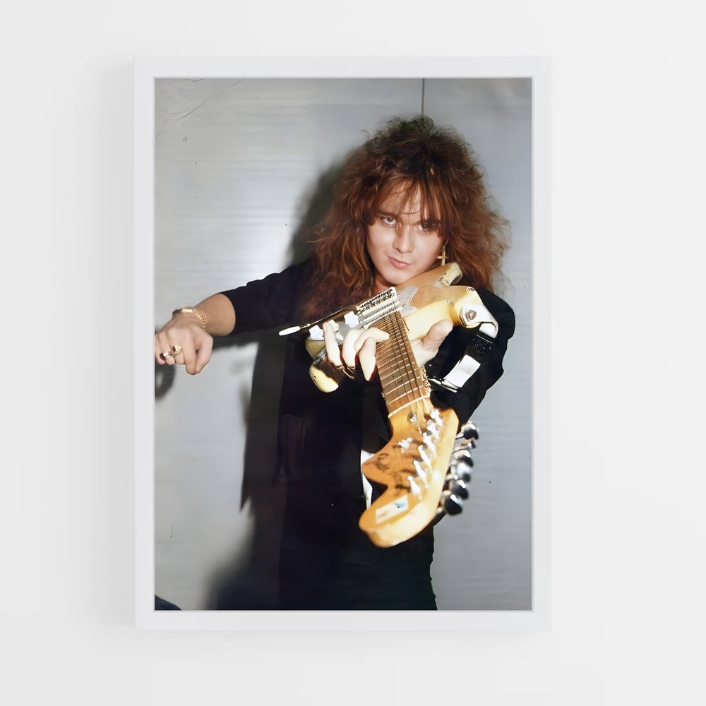 ap-yngwie malmsteen-1 cadre Blanc