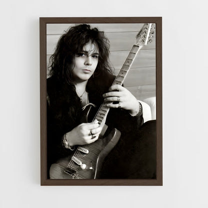ap-yngwie malmsteen-2 cadre Bois foncé