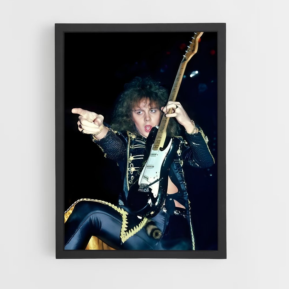 ap-yngwie malmsteen-4 cadre Noir