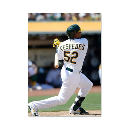 Poster Cespedes en Action