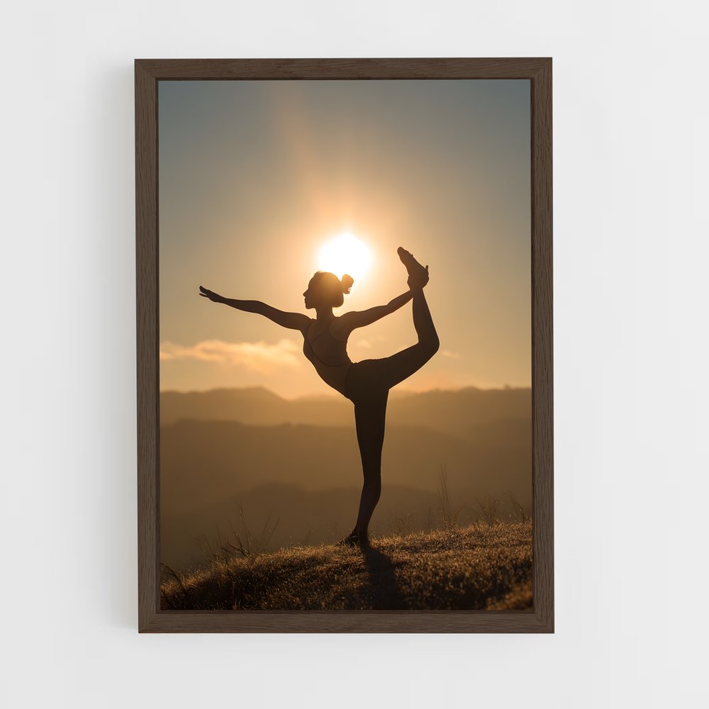 ap-yoga pose-1 cadre Bois foncé