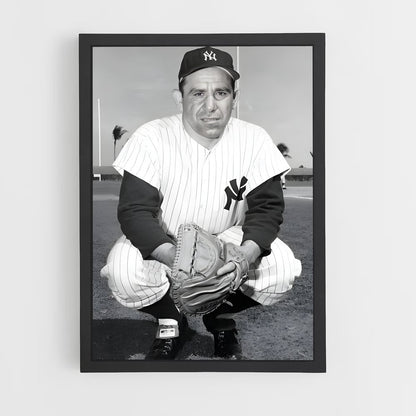 ap-yogi berra-5 cadre Noir