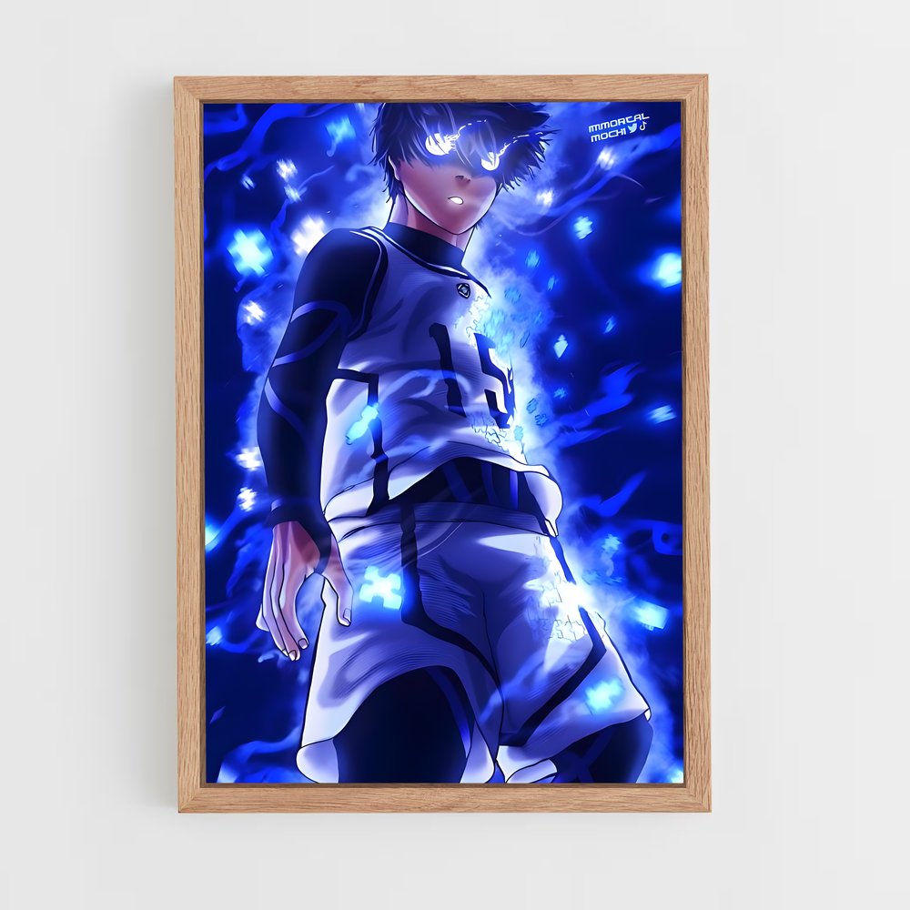 ap-yoichi isagi-1 cadre Bois clair