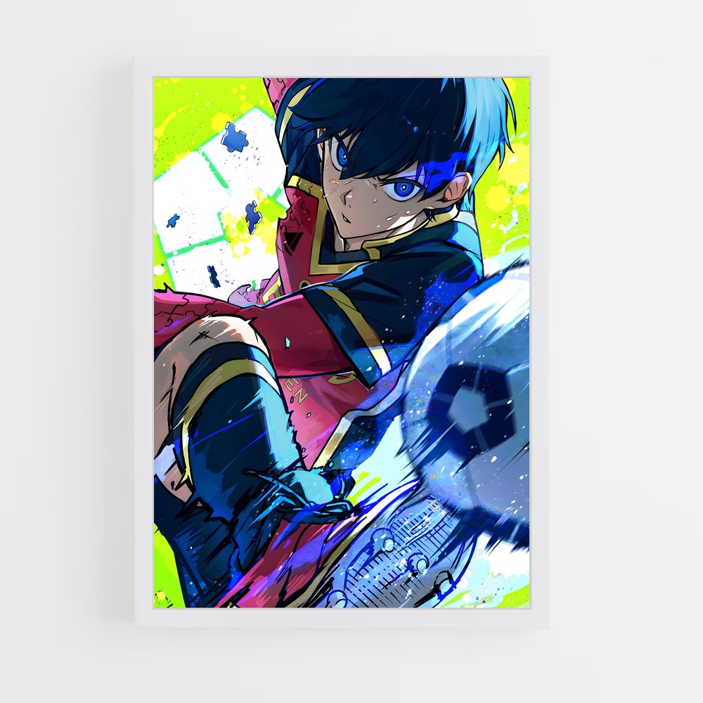 ap-yoichi isagi-2 cadre Blanc