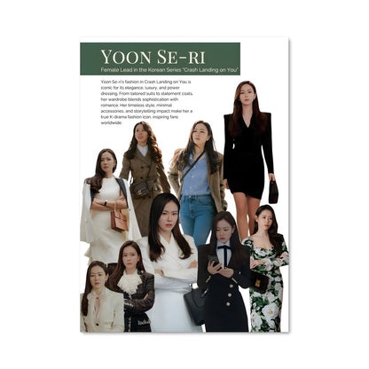 Poster Élégance Coréenne