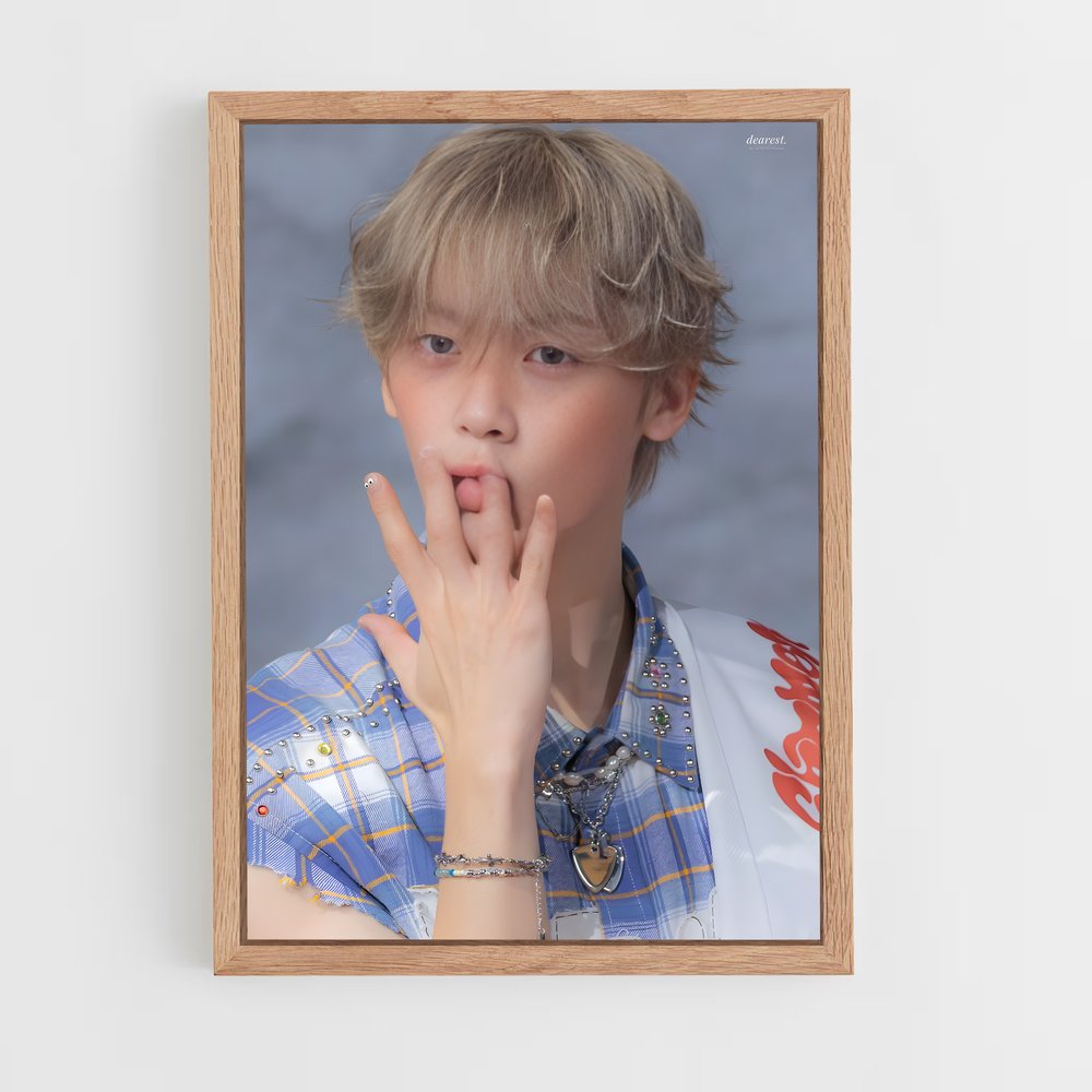 ap-yoon sanha-11 cadre Bois clair