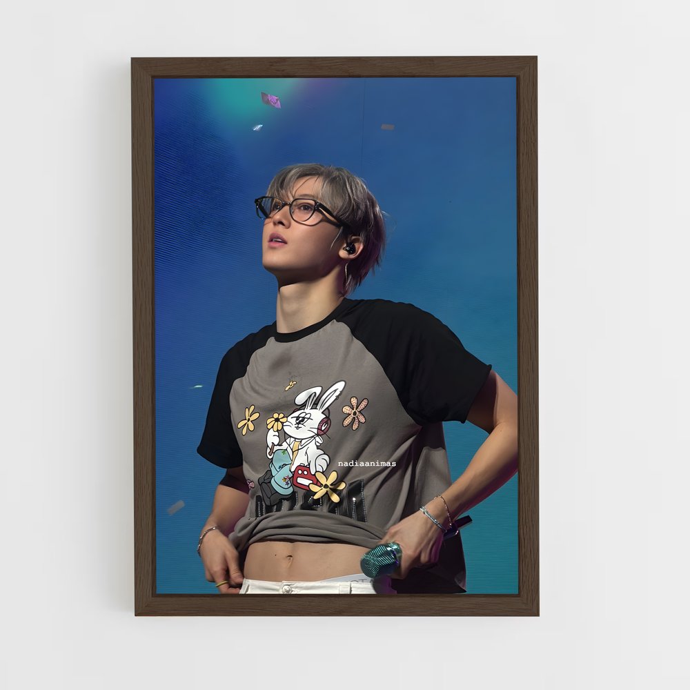 ap-yoon sanha-2 cadre Bois foncé