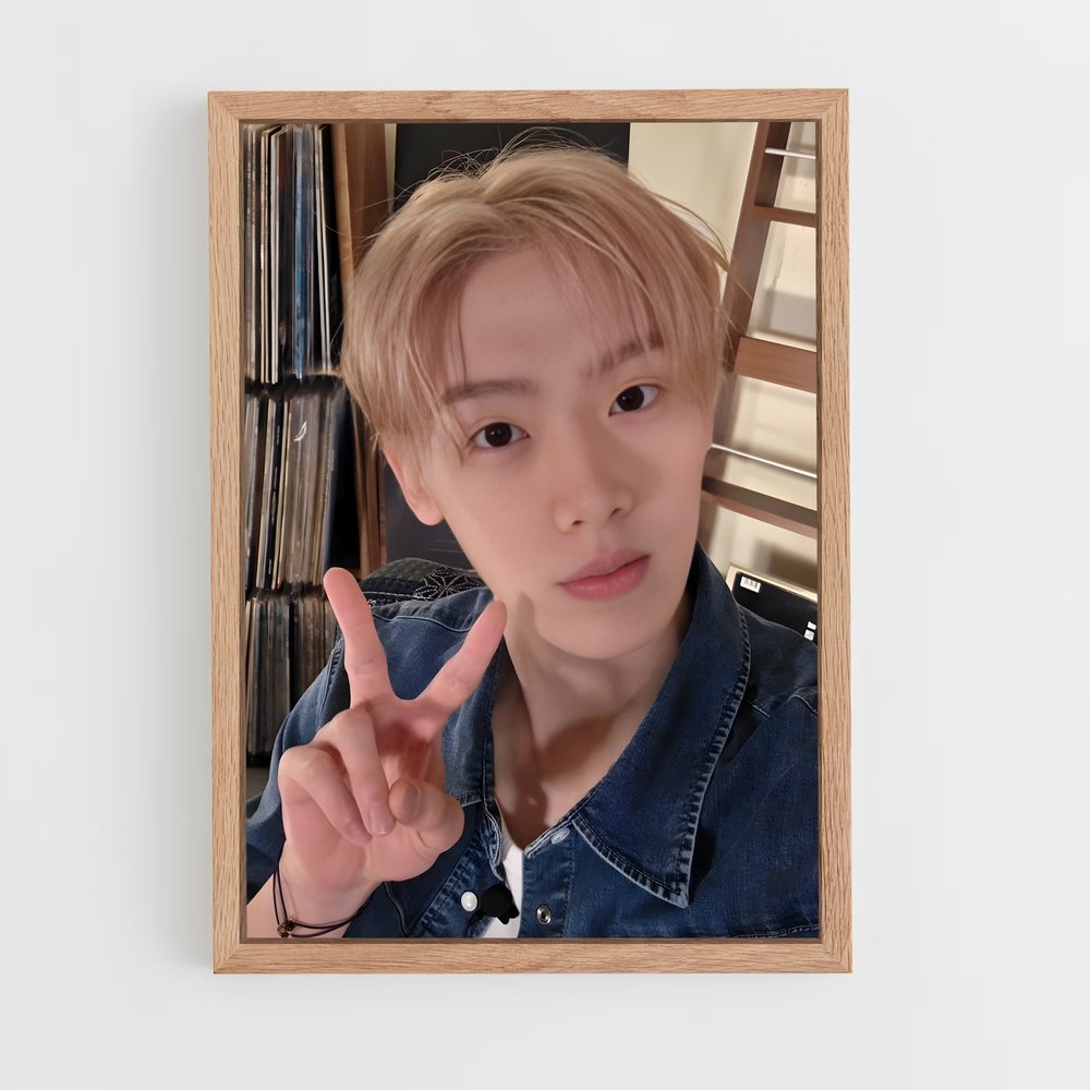 ap-yoon sanha-8 cadre Bois clair