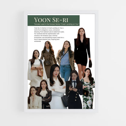 ap-yoon se ri-2 cadre Blanc