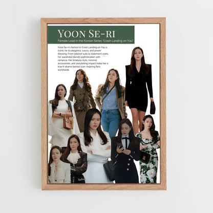ap-yoon se ri-2 cadre Bois clair