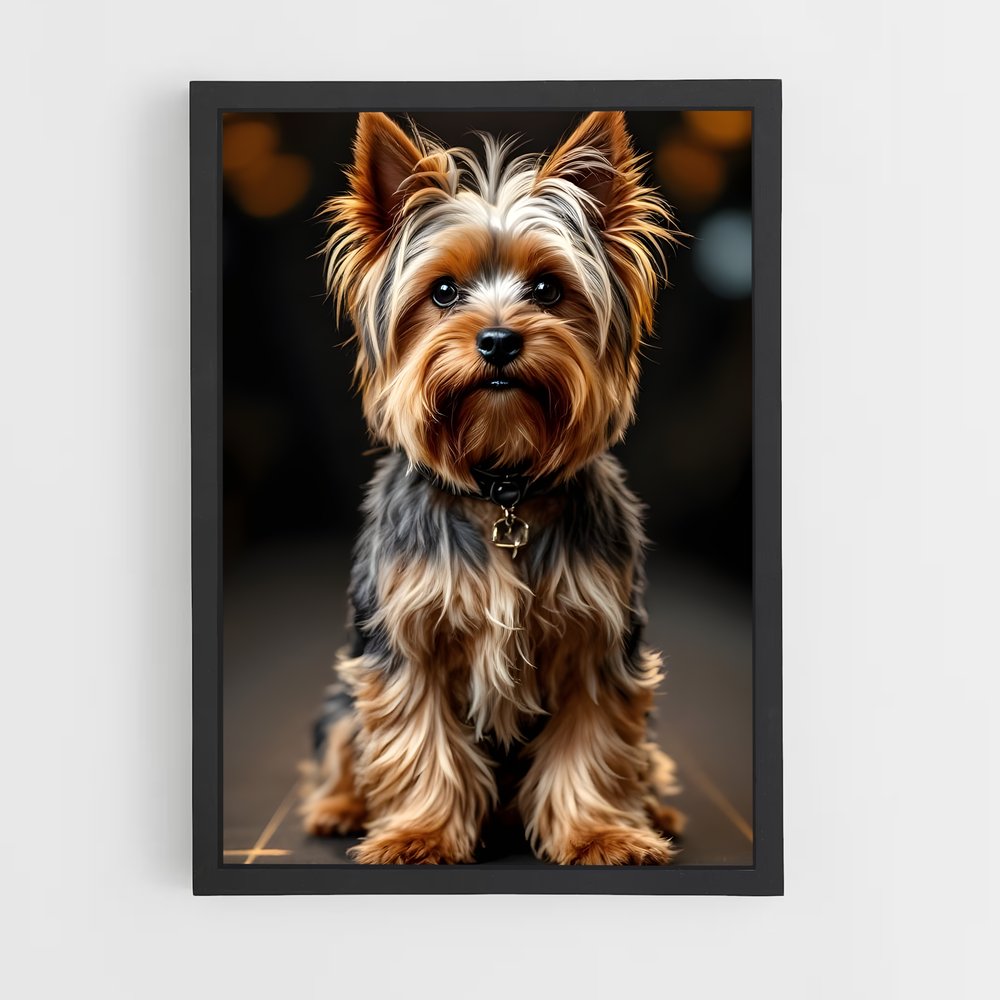 ap-yorkshire terrier-3 cadre Noir