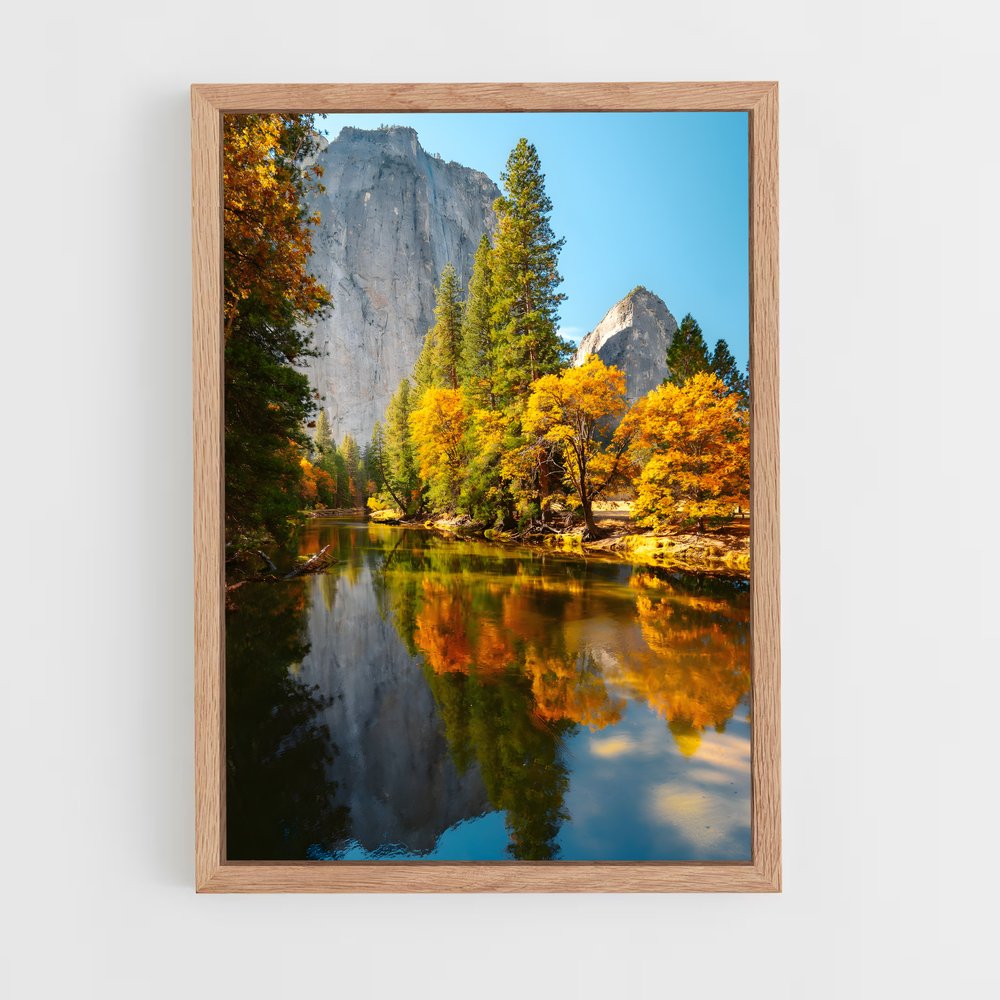 ap-yosemite falls-3 cadre Bois clair