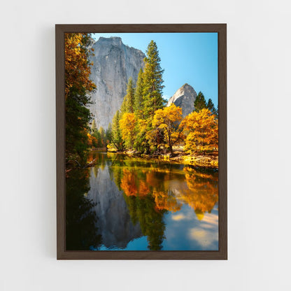 ap-yosemite falls-3 cadre Bois foncé