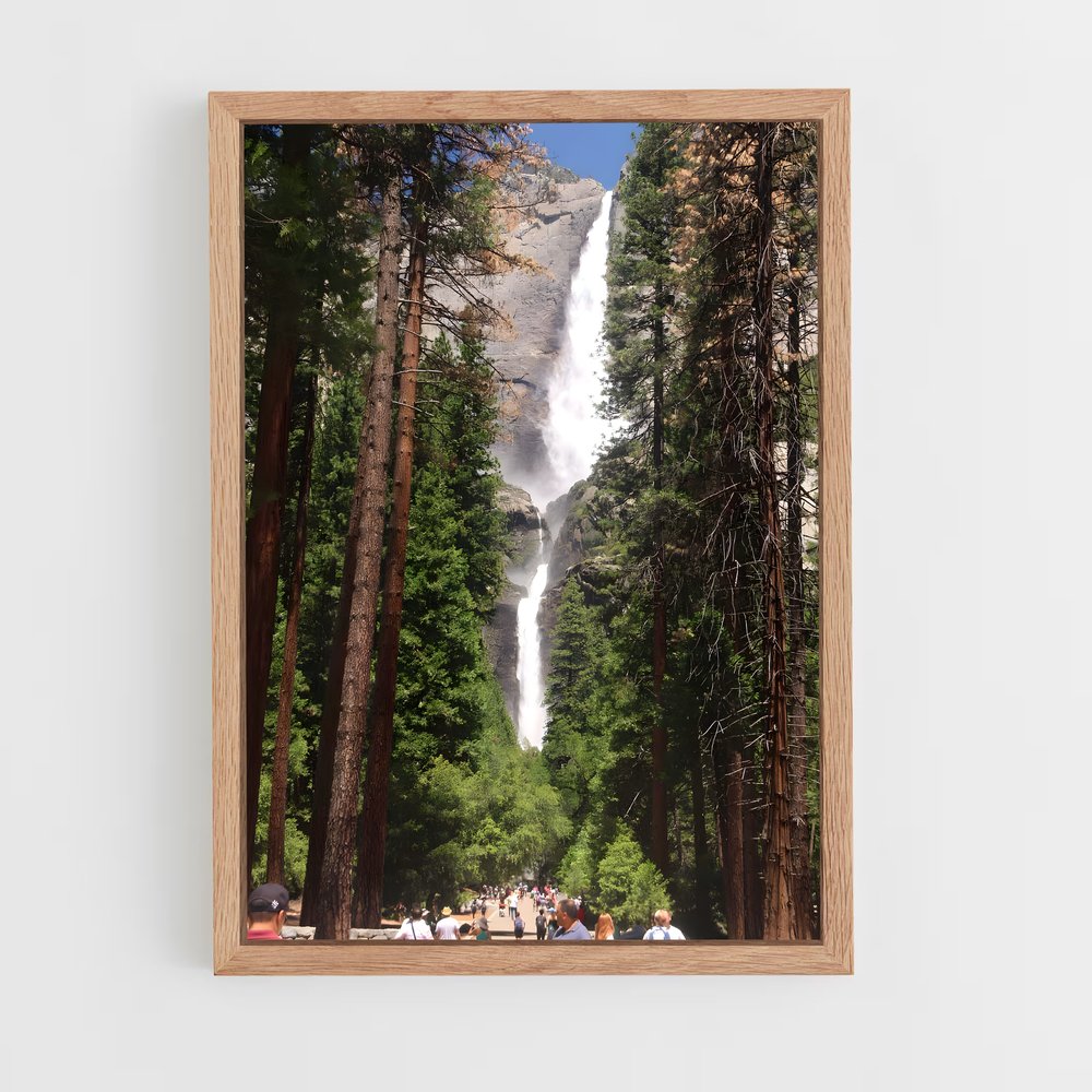 ap-yosemite falls-4 cadre Bois clair