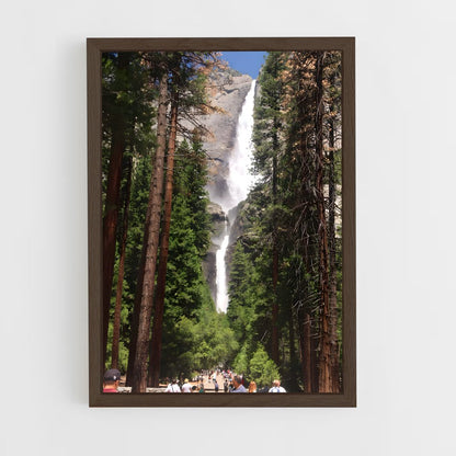 ap-yosemite falls-4 cadre Bois foncé