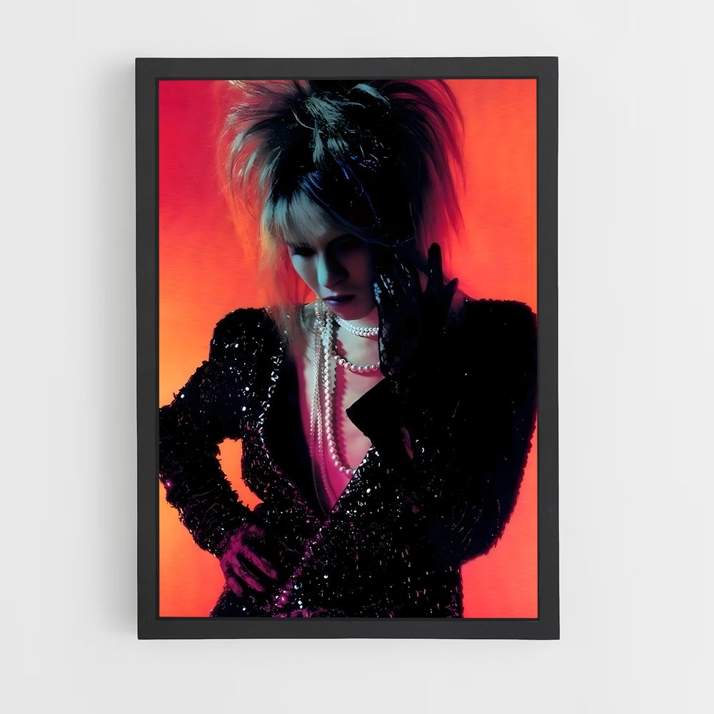 ap-yoshiki x japan-5 cadre Noir