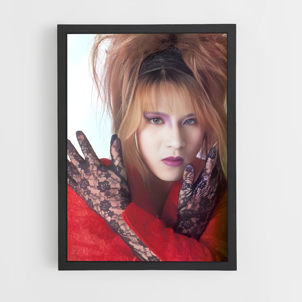 ap-yoshiki x japan-6 cadre Noir